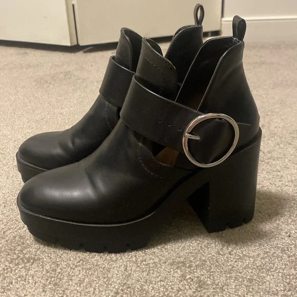 Platform ankle boots - Picture 3 of 6